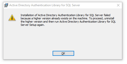 PowerShell - Fix Unable to load adalsql.dll exception