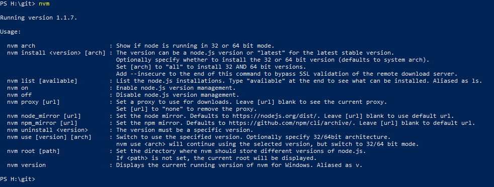 Windows - Run multiple node versions